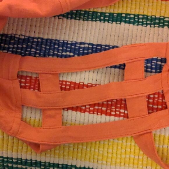 American Eagle  coral women's bra size medium 🌈 - Picture 5 of 8